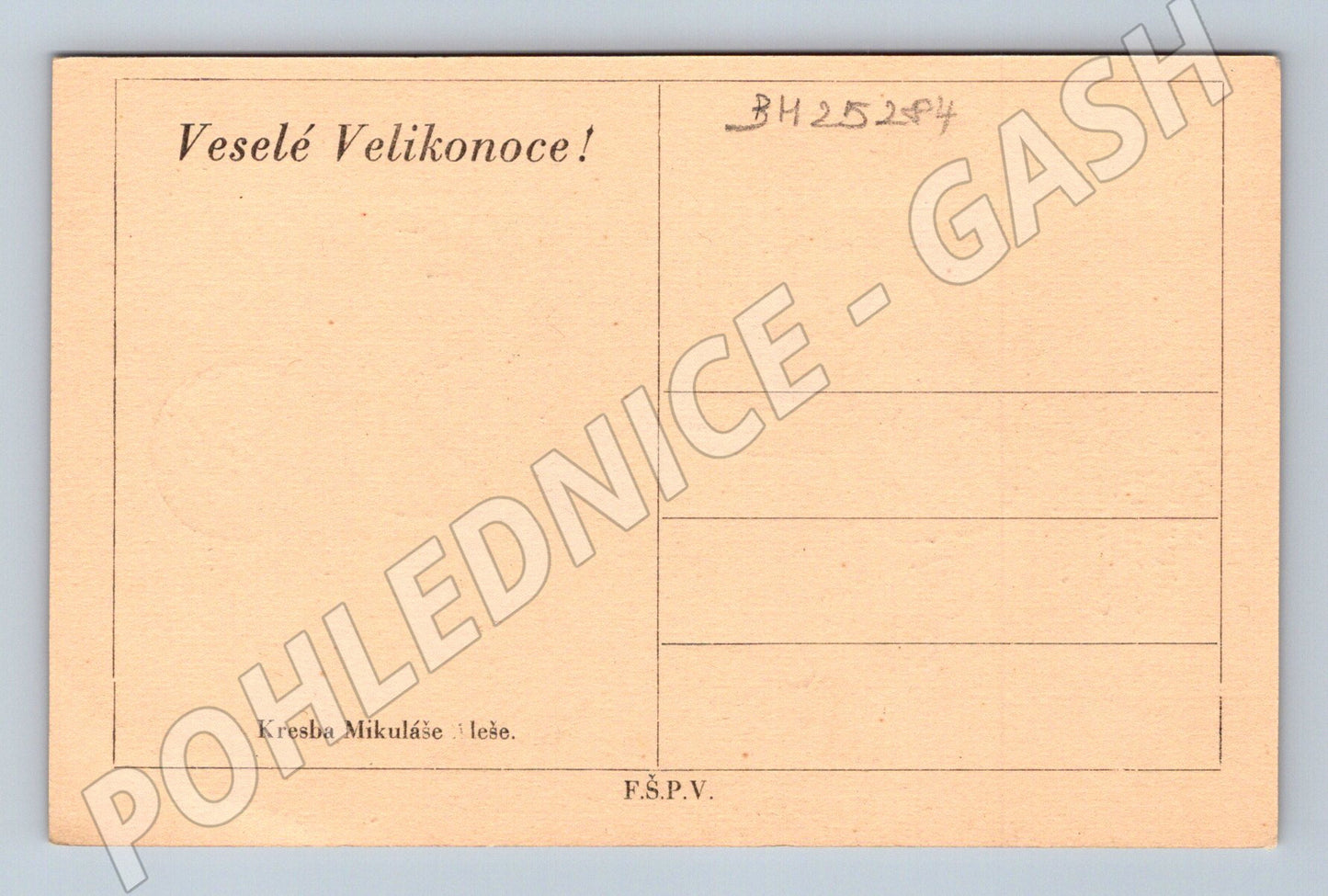 Pohlednice Velikonoční děti Mikuláš Leš (BM25284)