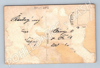 Pohlednice krajina dům cesta (BM25286)