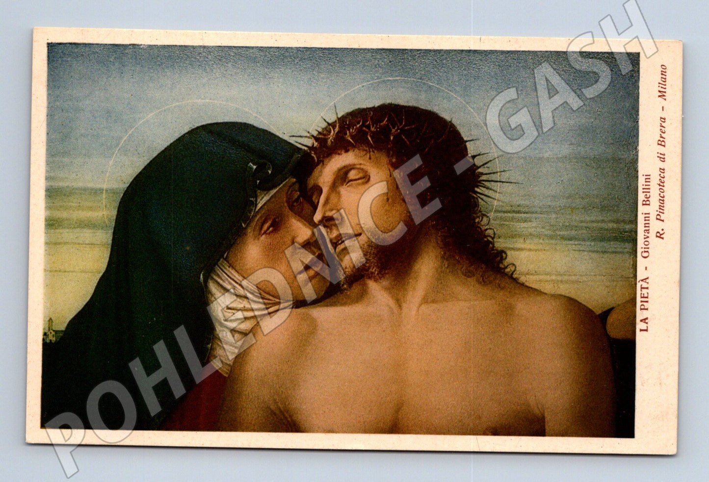 Pohlednice Itálie La Pietà Giovanni Bellini (BM25304)