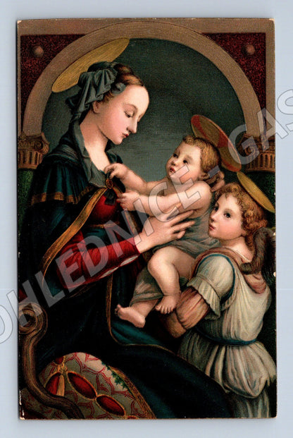 Pohlednice umělecká Madonna s Ježíškem (BM25307)