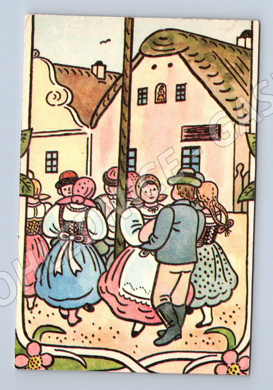 Pohlednice lidové motivy (BM25340)