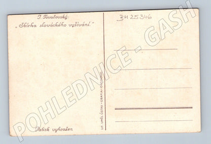 Pohlednice Březová Slovácké vyšívání (BM25346)