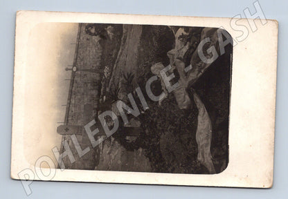 Pohlednice válečný hrob K.u.K. vojáka 1. sv. válka (BM25388)