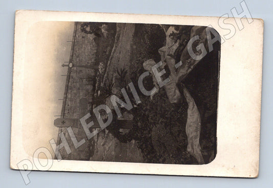 Pohlednice válečný hrob K.u.K. vojáka 1. sv. válka (BM25388)
