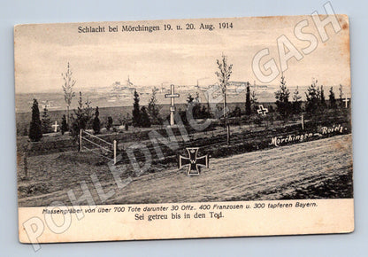 Pohlednice Německo Mörchingen bitva 1914 (BM25390)