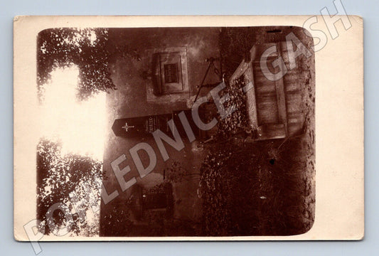 Pohlednice Německo hrob Franziska Papacek 1910 (BM25398)