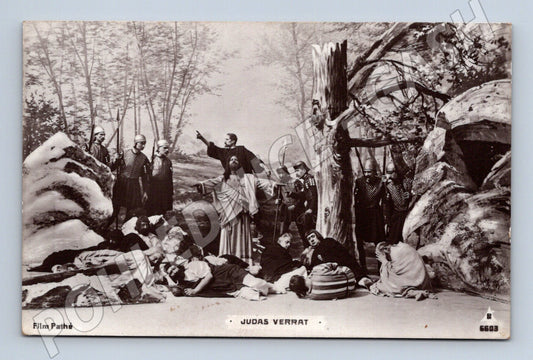 Pohlednice Německo Judas Verrat Film Pathé (BM25414)