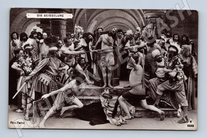Pohlednice Německo Film Pathé Die Geisselung Život Ježíše (BM25415)