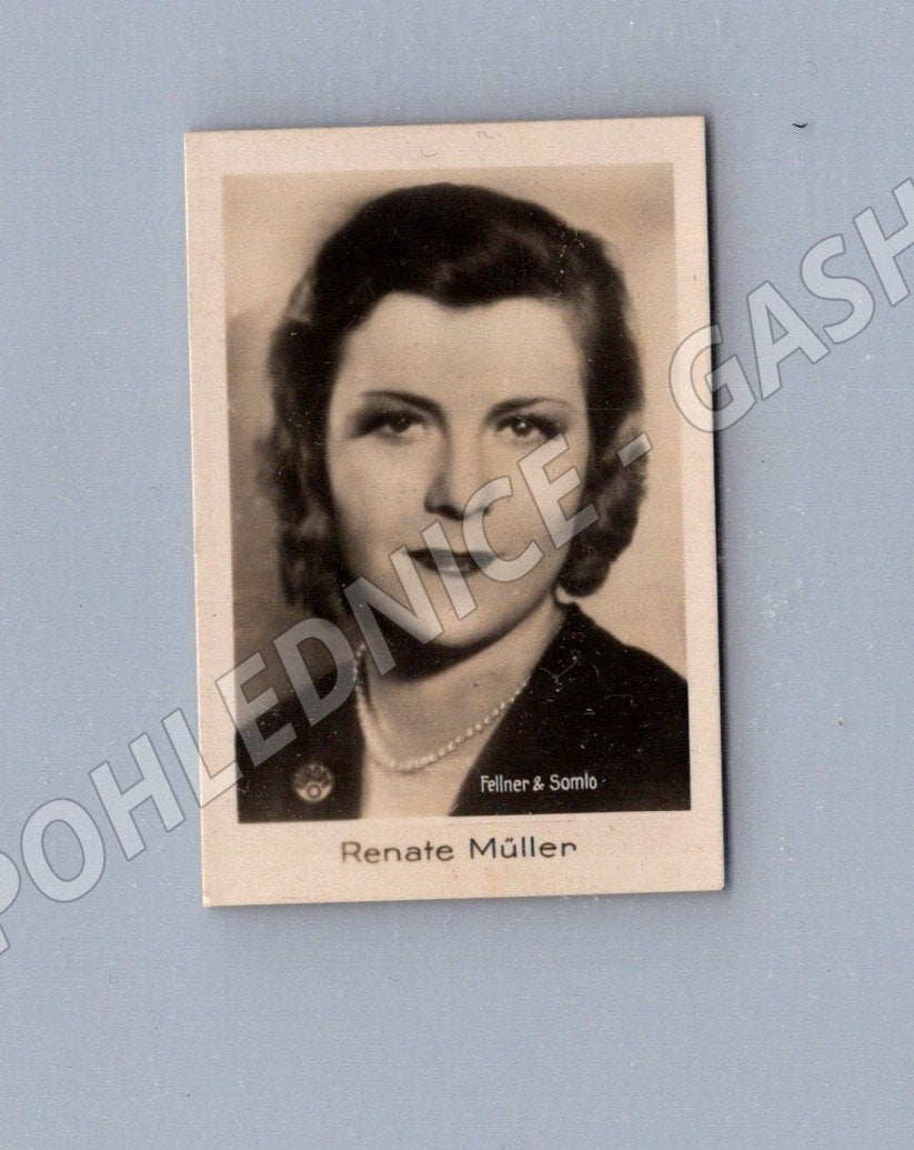 Pohlednice Německo Renate Müller zpěvačka (BM25447)