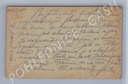 Pohlednice I. sv. válka Feldpostkarte Třebíč 1918 (BM25488)