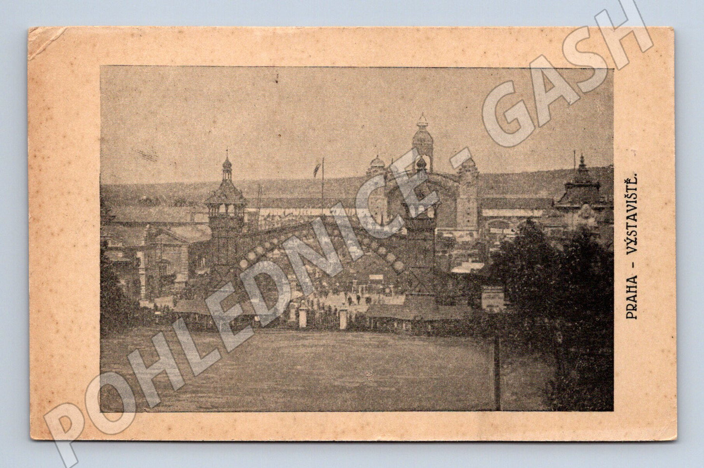 Pohlednice Praha Výstaviště (BM25500)