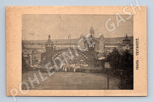 Pohlednice Praha Výstaviště (BM25500)