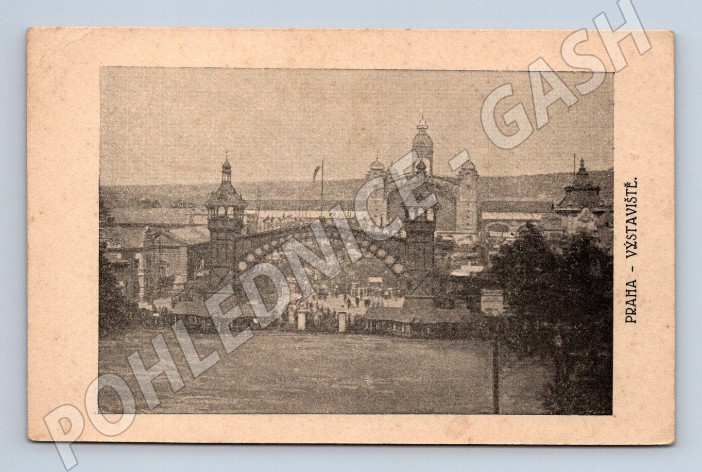 Pohlednice Praha Výstaviště (BM25501)
