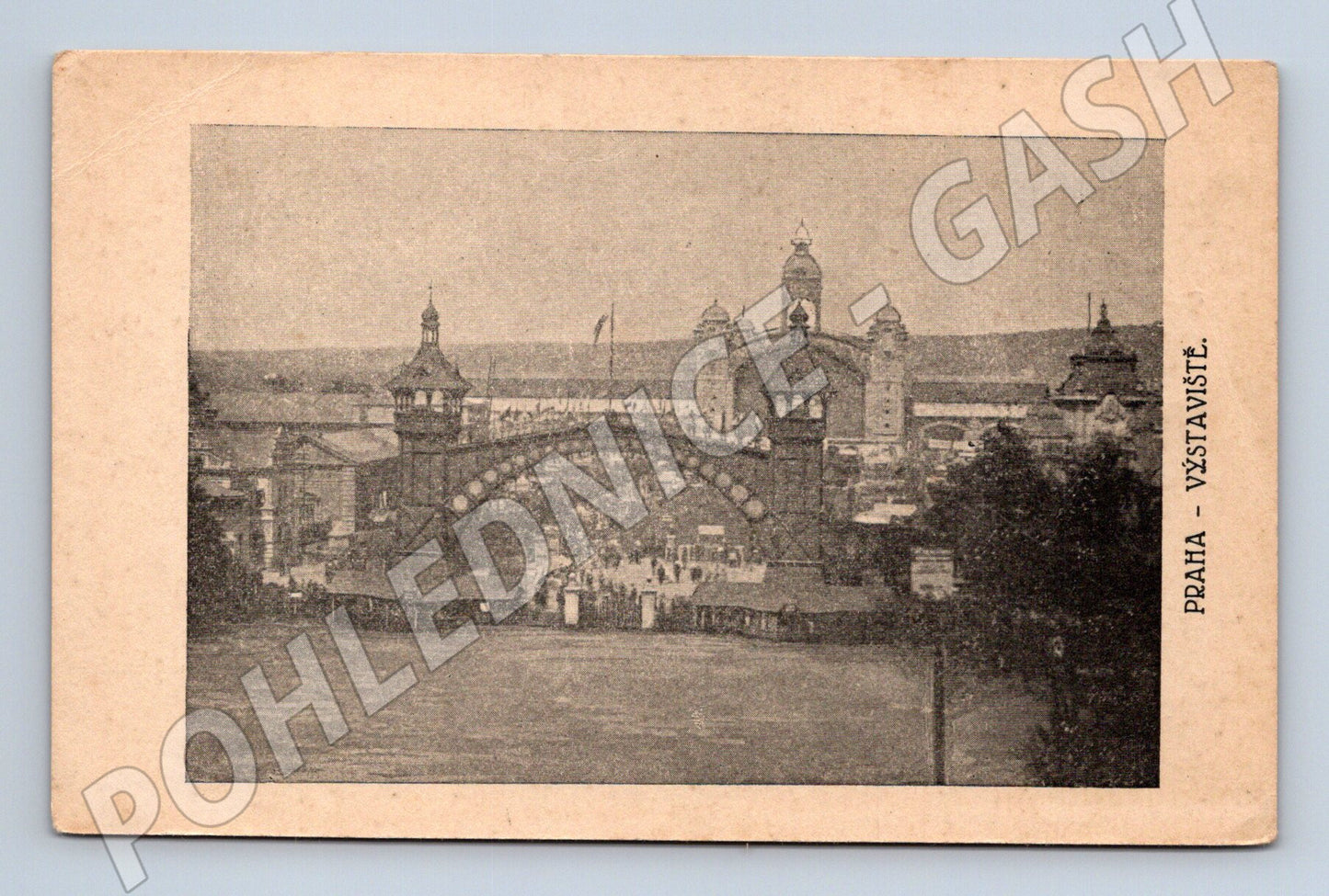 Pohlednice Praha Výstaviště (BM25502)