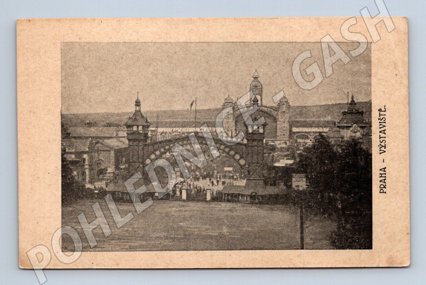 Pohlednice Praha Výstaviště (BM25504)