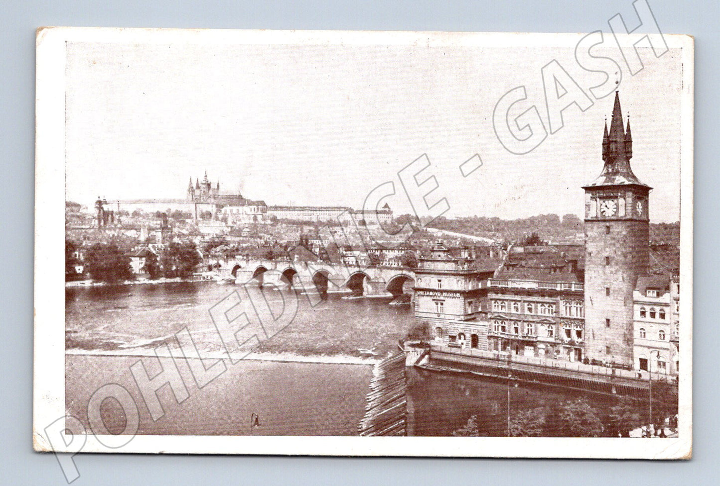 Pohlednice Praha Hradčany Karlův most (BM25511)