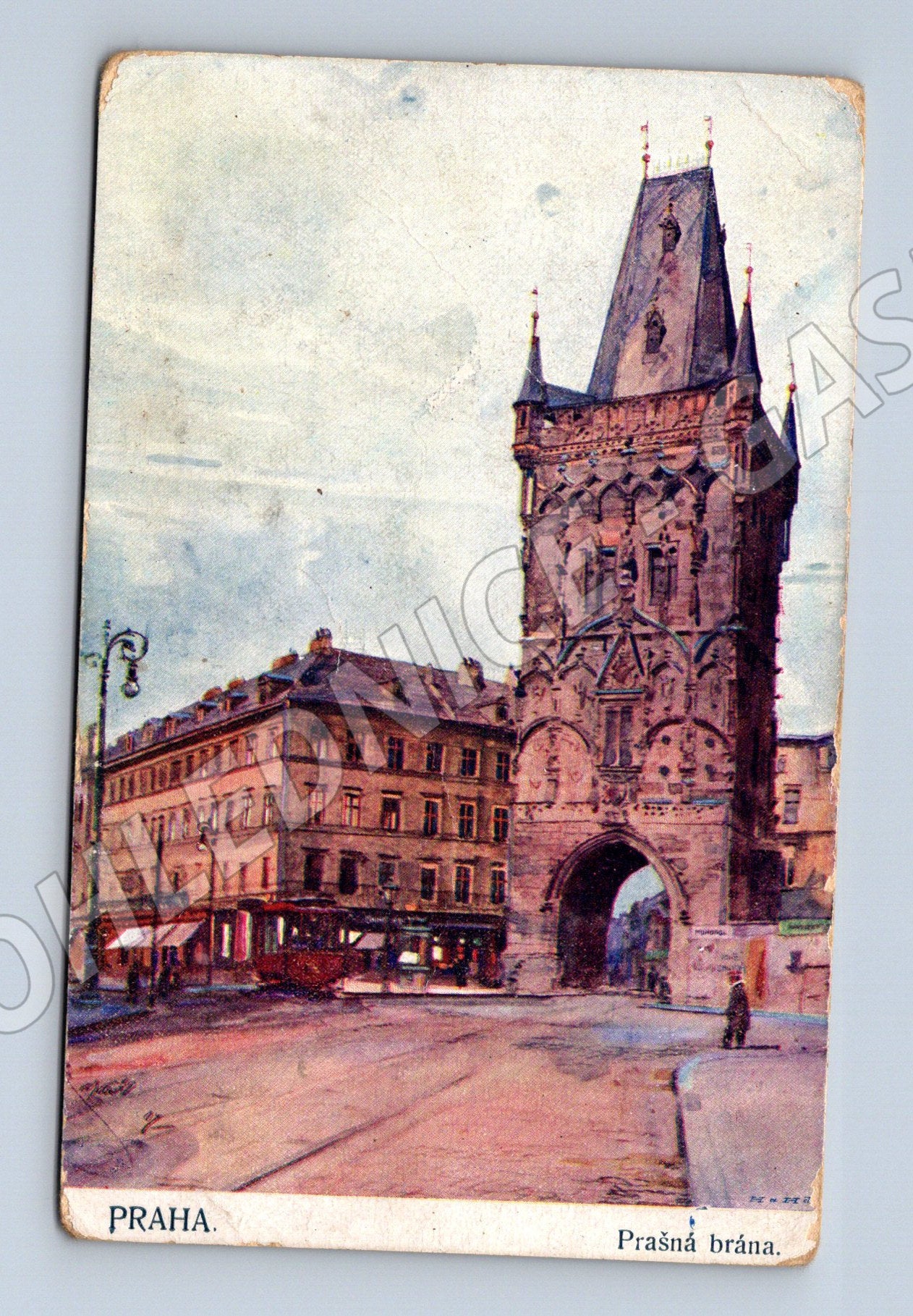 Pohlednice Praha Prašná brána (BM25514)
