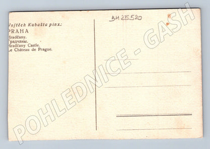 Pohlednice Praha Hradčany Karlův most (BM25520)