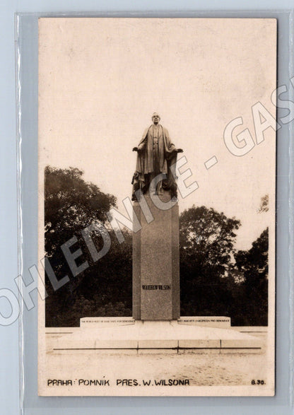 Pohlednice Praha Pomník Pres. W. Wilsona (BM25523)