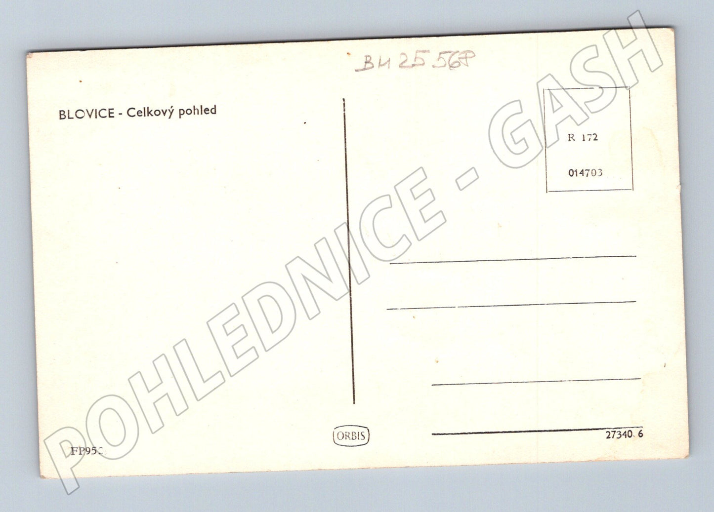 Pohlednice Blovice Celkový pohled (BM25568)