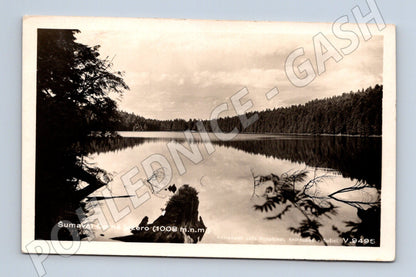Pohlednice Šumava Černé jezero (1008 m.n.m.) (BM25571)