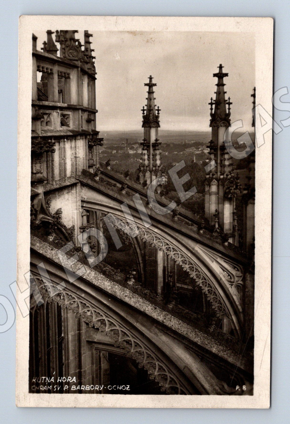 Pohlednice Kutná Hora Chrám sv. Barbory chór (BM25585)