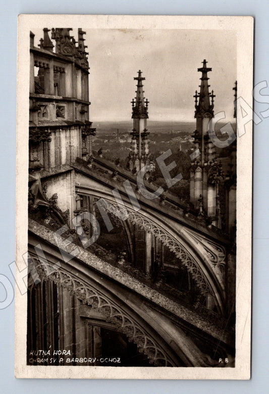 Pohlednice Kutná Hora Chrám sv. Barbory chór (BM25585)