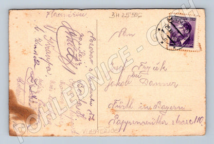 Pohlednice Hlavnovice venkovská krajina 1941 (BM25586)
