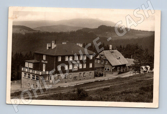 Pohlednice Bílý Kříž Beskydy Daňkova turistická útulna (BM25599)