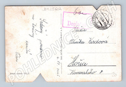 Pohlednice Zvičín Raisova chata 1945 (BM25602)
