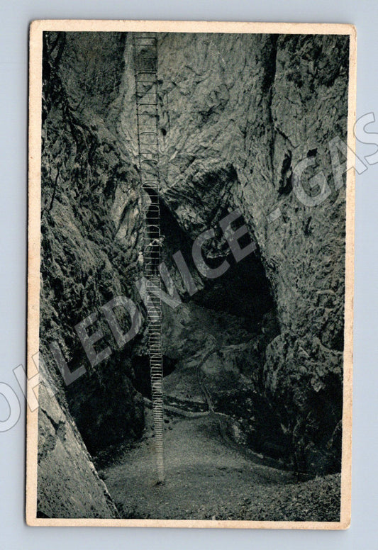 Pohlednice Macocha jeskyně propast visutý most (BM25605)