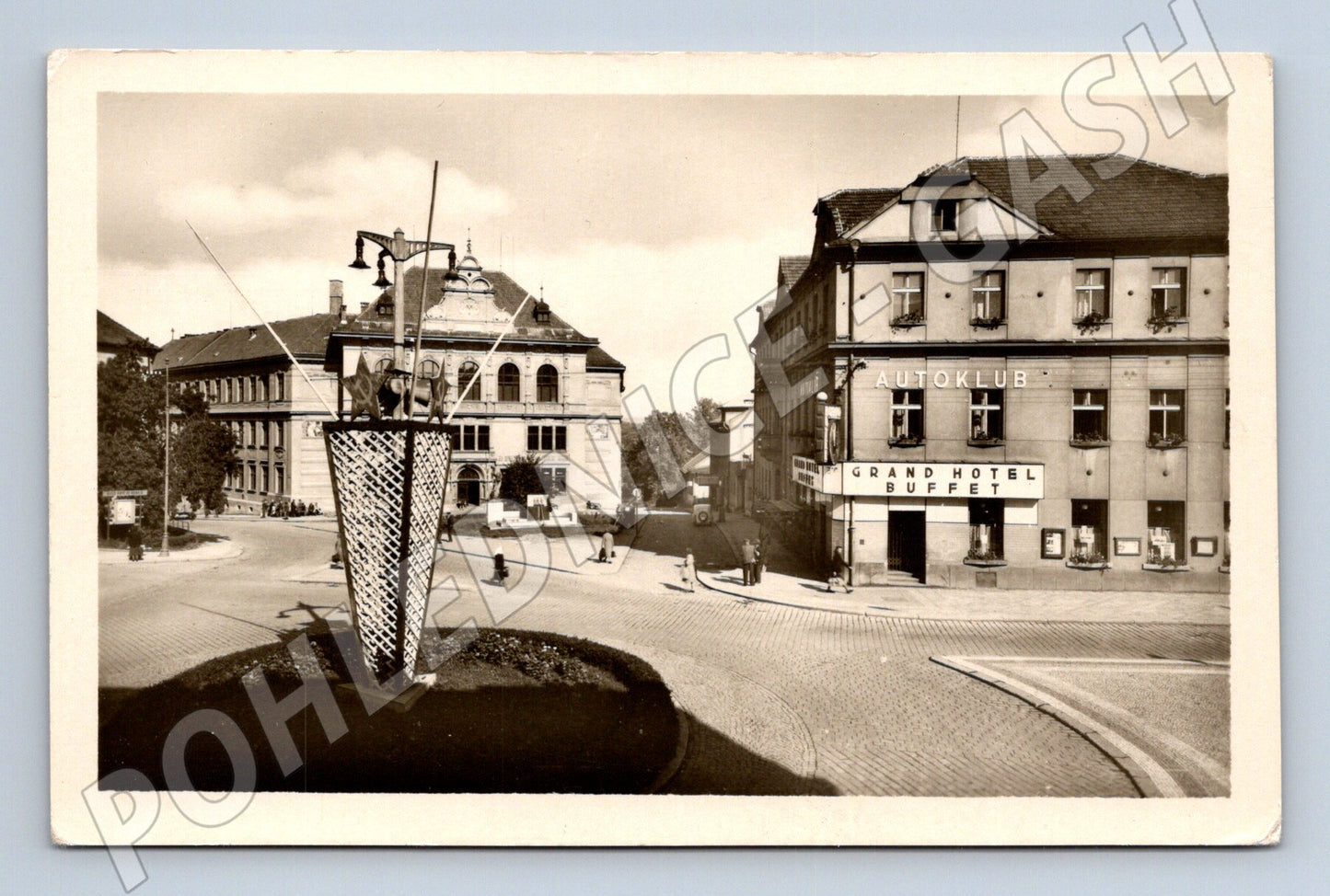 Pohlednice Tábor Rooseveltovo náměstí (BM25613)