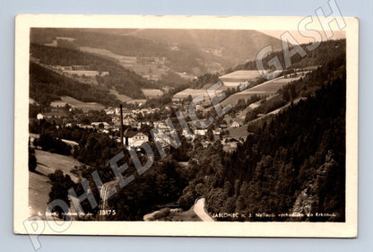 Pohlednice Jablonec n. J. údolí obec 1941 (BM25618)