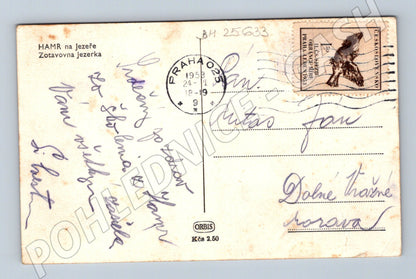 Pohlednice Hamr na Jezeře Zotavovna Jezerka 1958 (BM25633)