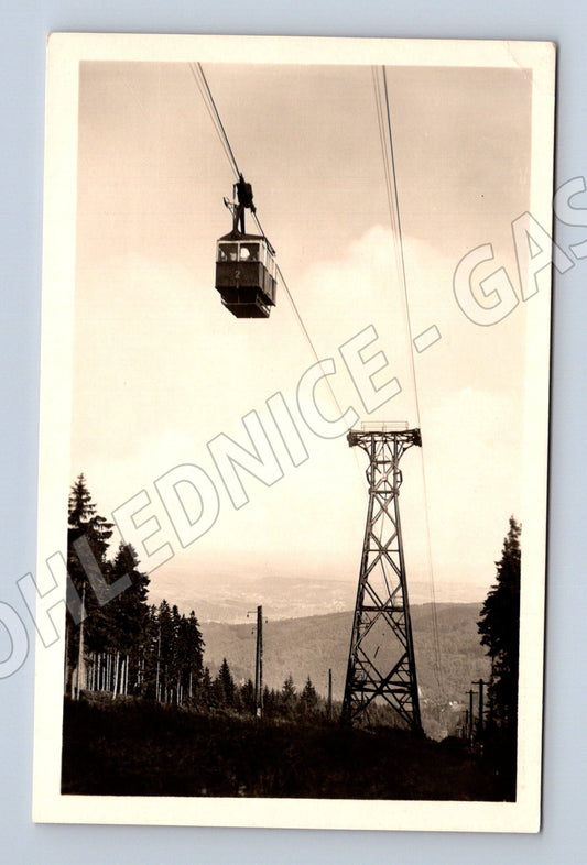 Pohlednice Janské Lázně Lanovka na Černou horu 1949 (BM25635)