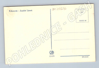 Pohlednice Janské Lázně Krkonoše (BM25636)
