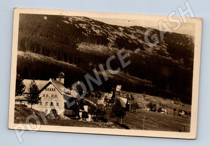 Pohlednice Krkonoše Špindlerův Mlýn Zotavovna ROH SPORT (BM25646)