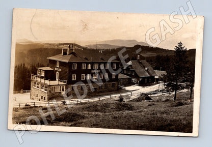 Pohlednice Slezské Beskydy Bílý Kříž Útulna u Daňku (BM25647)