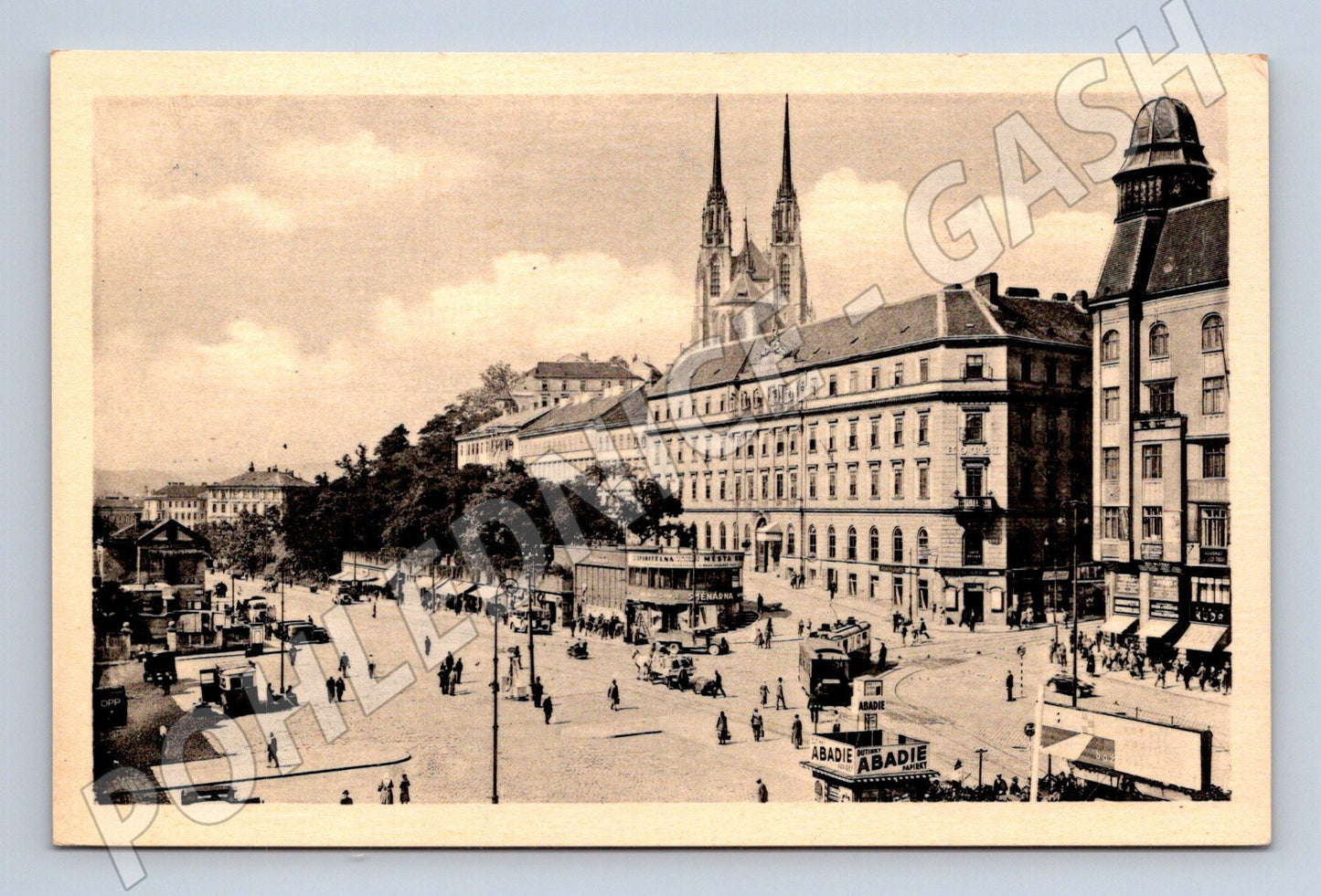 Pohlednice Brno Pohled od nádraží (BM25653)