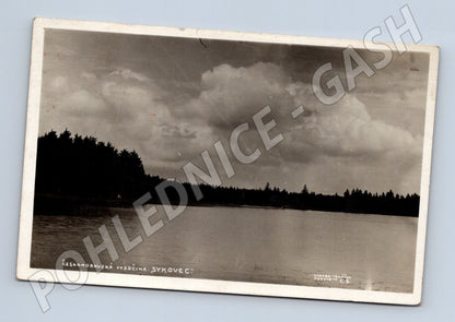 Pohlednice Českomoravská Vysočina Sykovce 1940 (BM25655)