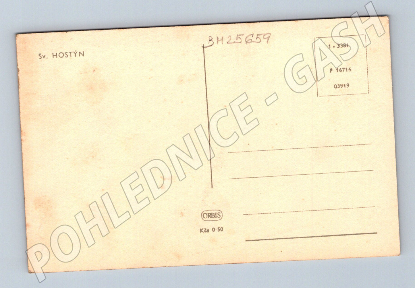Pohlednice Sv. Hostýn bazilika s kaplí (BM25659)