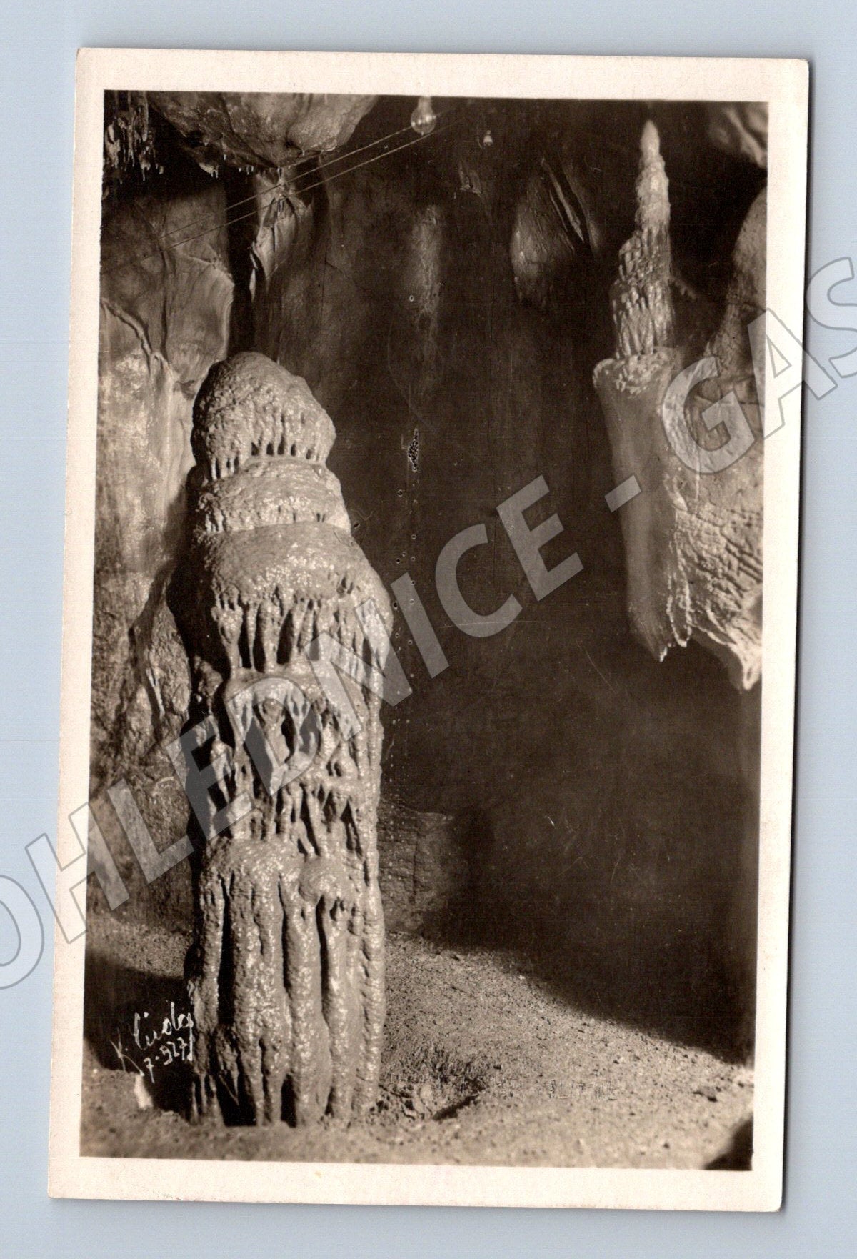 Pohlednice Mladečské jeskyně Egyptská mumie (BM25660)