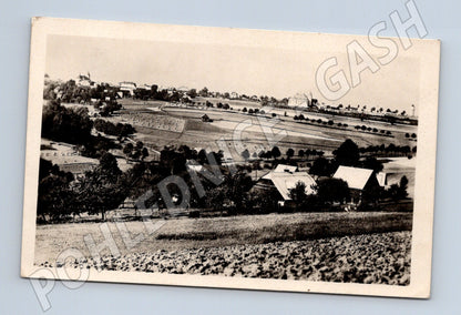 Pohlednice Vysoké nad Jizerou panorama obce (BM25677)