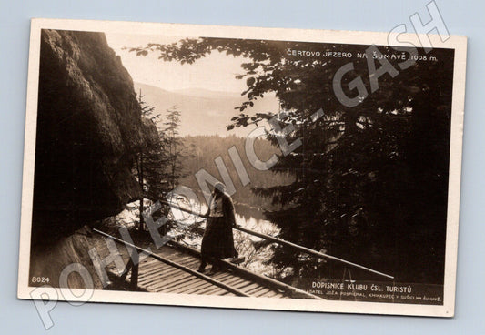 Pohlednice Čertovo jezero Šumava (BM25687)