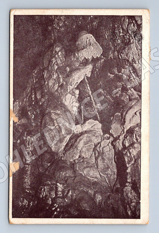Pohlednice Macocha Kateřinská jeskyně Čarodějnice 1930s (BM25692)