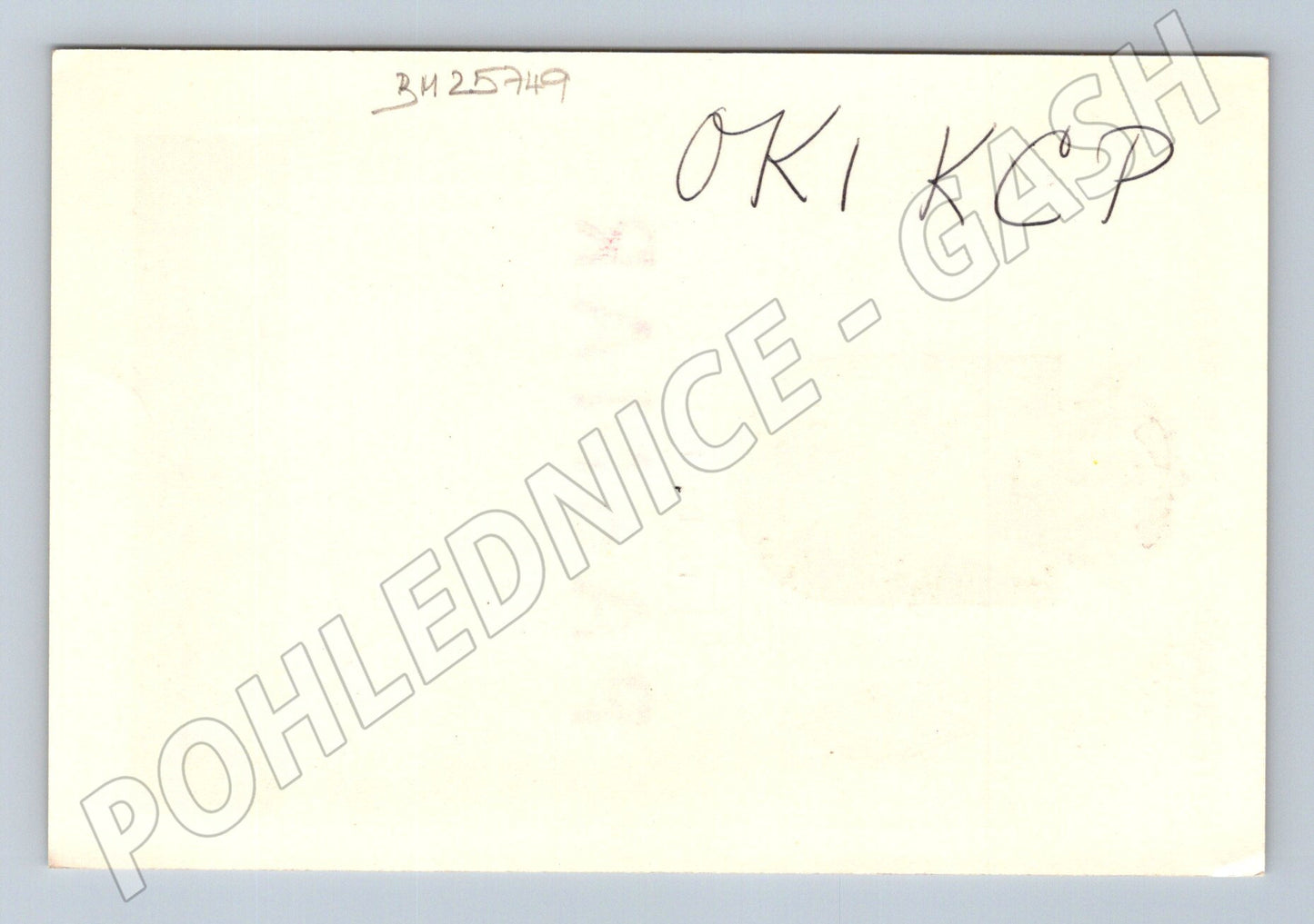 Pohlednice Nizozemsko QSL karta N. Brabant 1971 (BM25749)