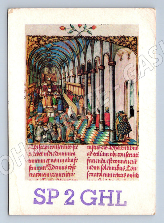 Pohlednice Polsko Konsekrace Biskupa 1973 (BM25761)