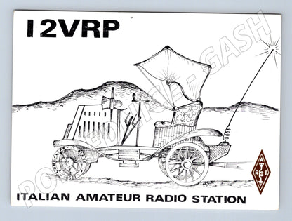 Pohlednice Itálie amatérské rádio I2VRP 1971 (BM25766)