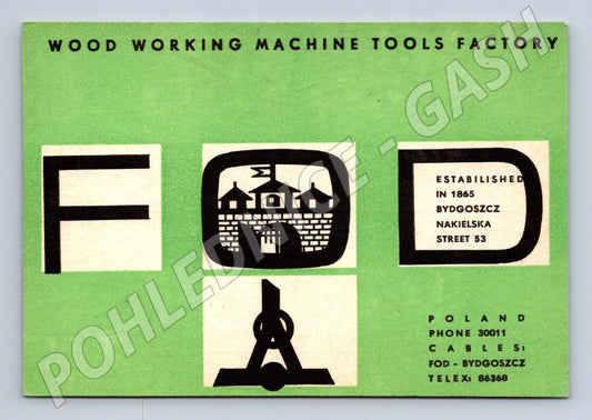 Pohlednice Polsko Bydgoszcz QSL karta SP2ACR F.O.D. 1973 (BM25783)