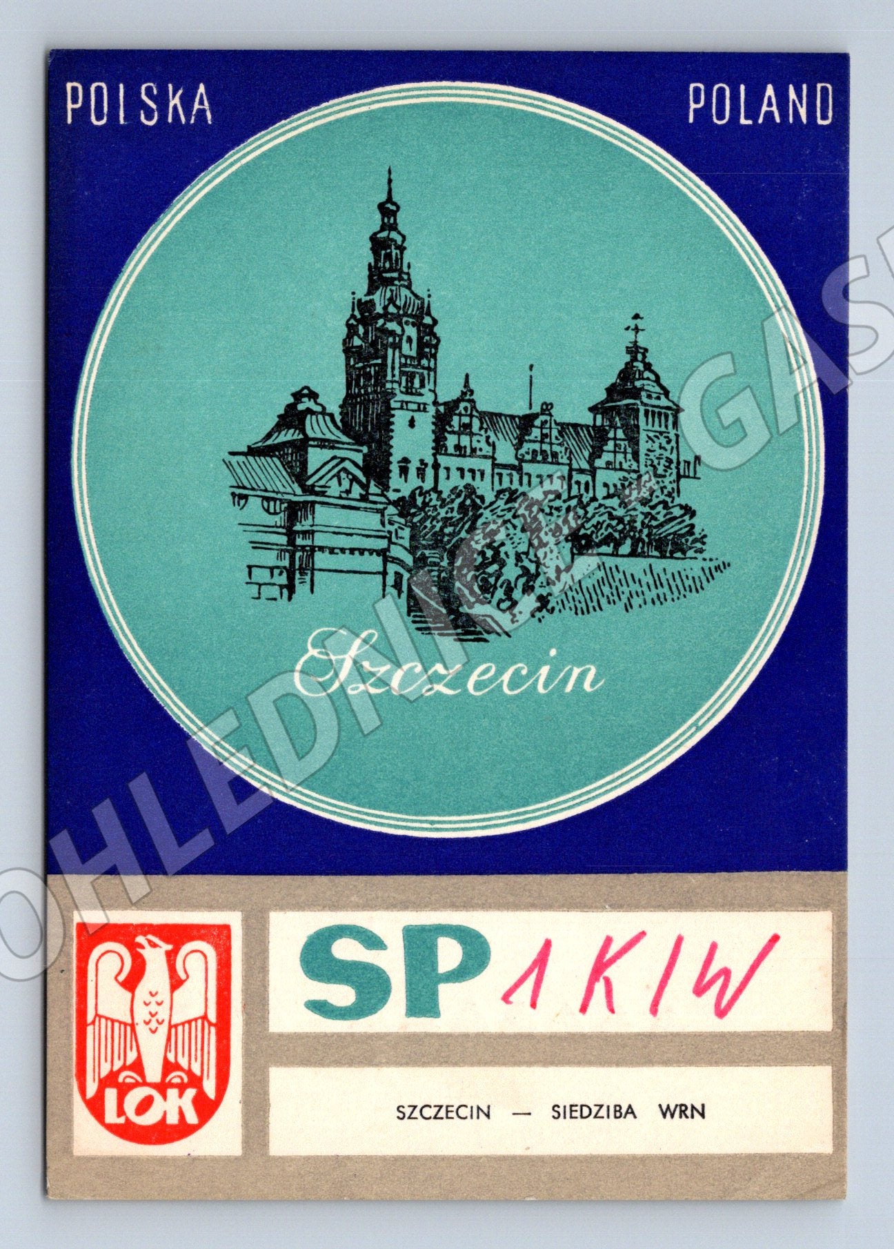 Pohlednice Polsko Szczecin panorama města 1973 (BM25795)